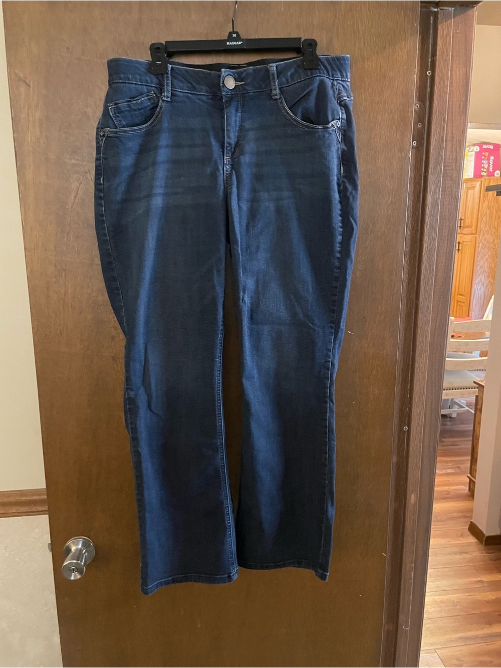 Democracy Indigo Straight Leg Jeans